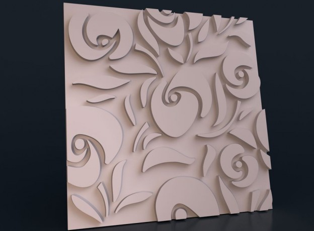Molds for a 3D tile 