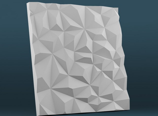 Mold for 3D panels Crags