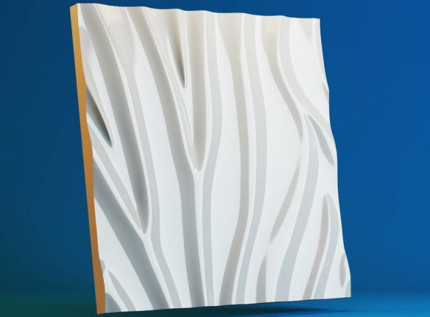 Mold for 3D panels Zebra