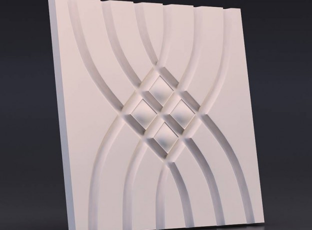Mold for 3D panels Weaving