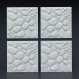 Mold for 3D panels Pebbles
