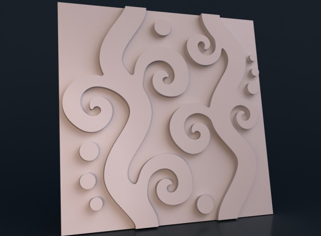 Molds for 3D tiles 