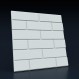 Mold for 3D panels Flat bricks