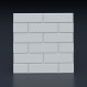 Mold for 3D panels Flat bricks