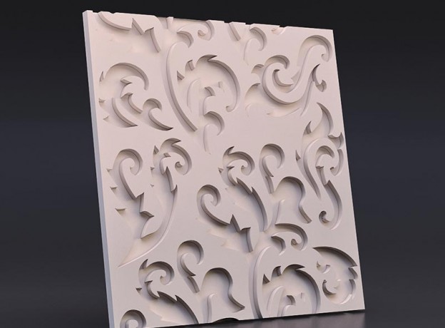 Mold for 3D panels Multicolor